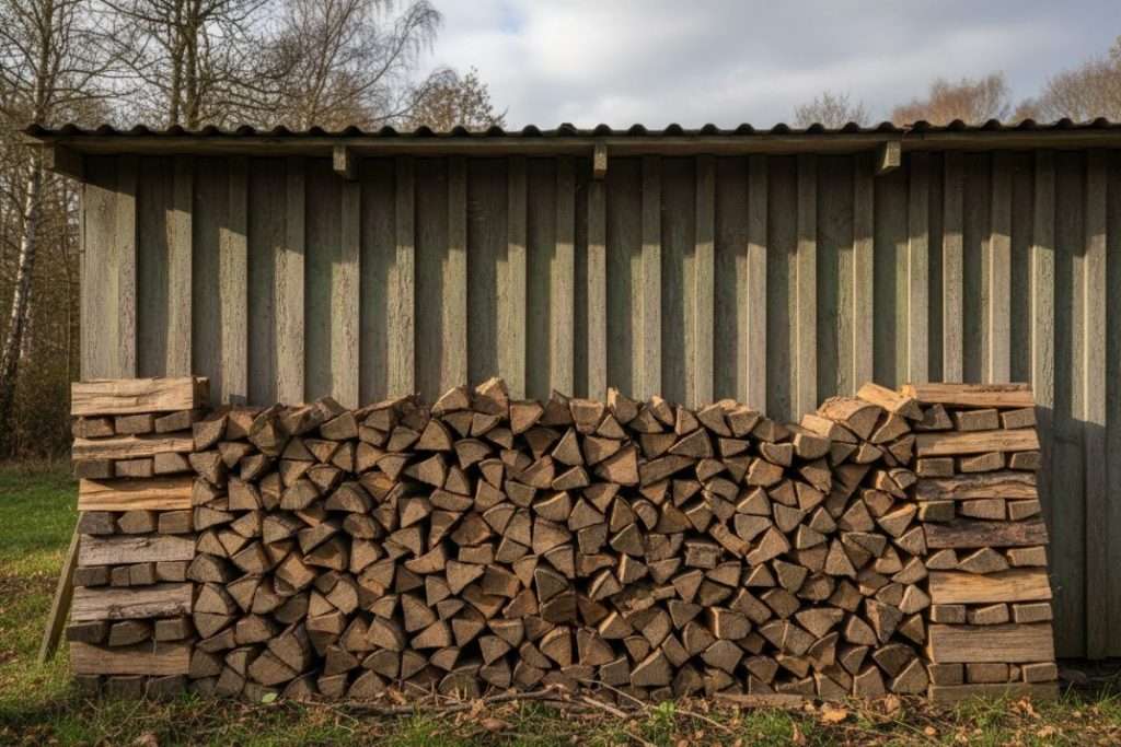 Plan abri bûches gratuit : construire votre bûcher idéal