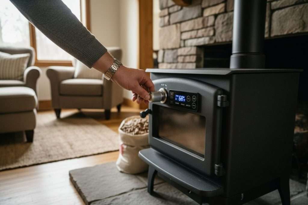 Réglage débit air poêle à granulés Palazzetti : optimisez-le